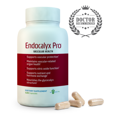 Endocalyx Pro 05-2025 capsules and Dr seal PNG